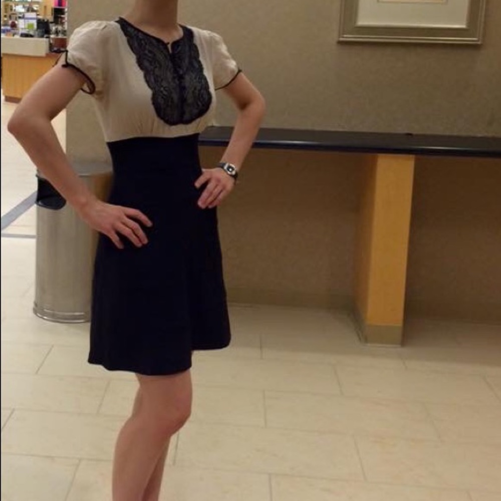 BCBG Petites Silk Blend Dress